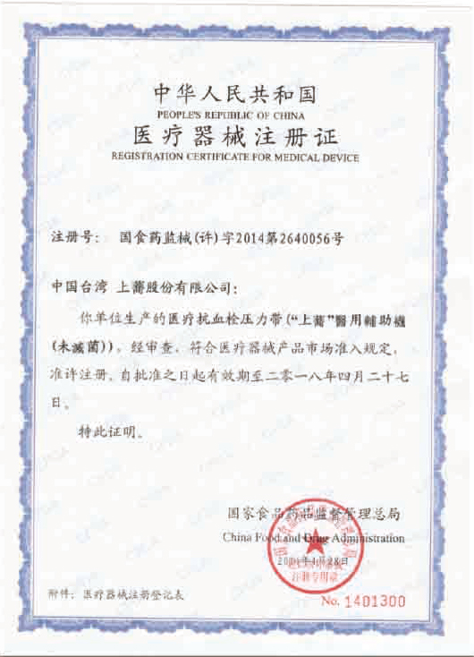 Medical Registration Certificate